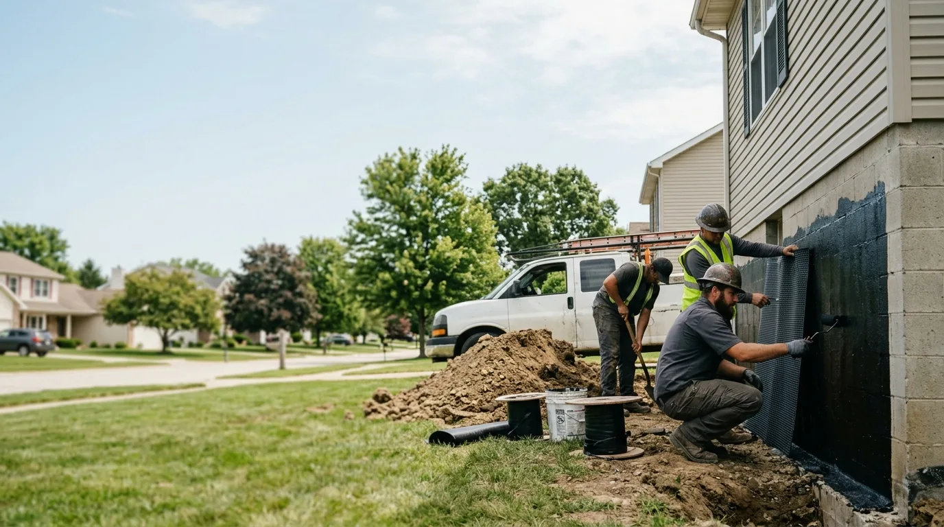 Basement Waterproofing in Van Wert, OH near me